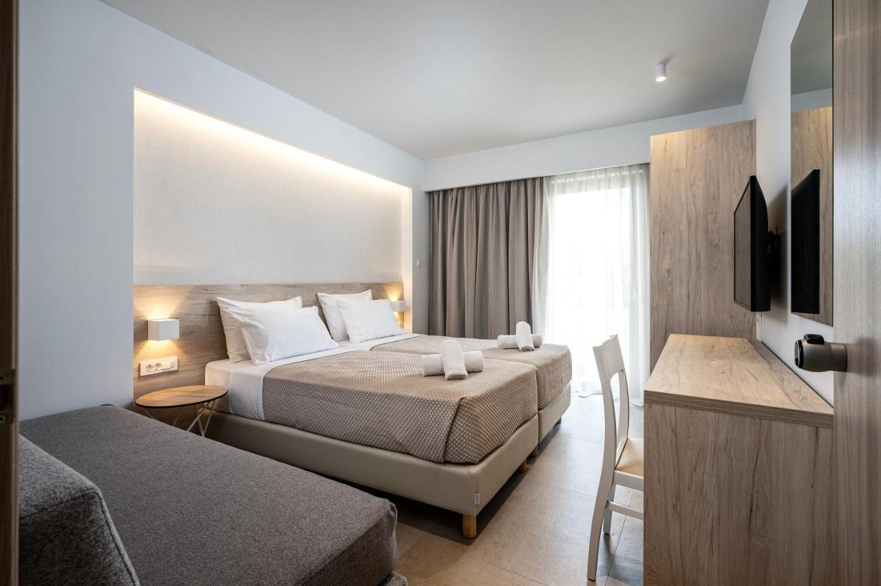 Mythos Suites Hotel Tigkaki  Ngoại thất bức ảnh