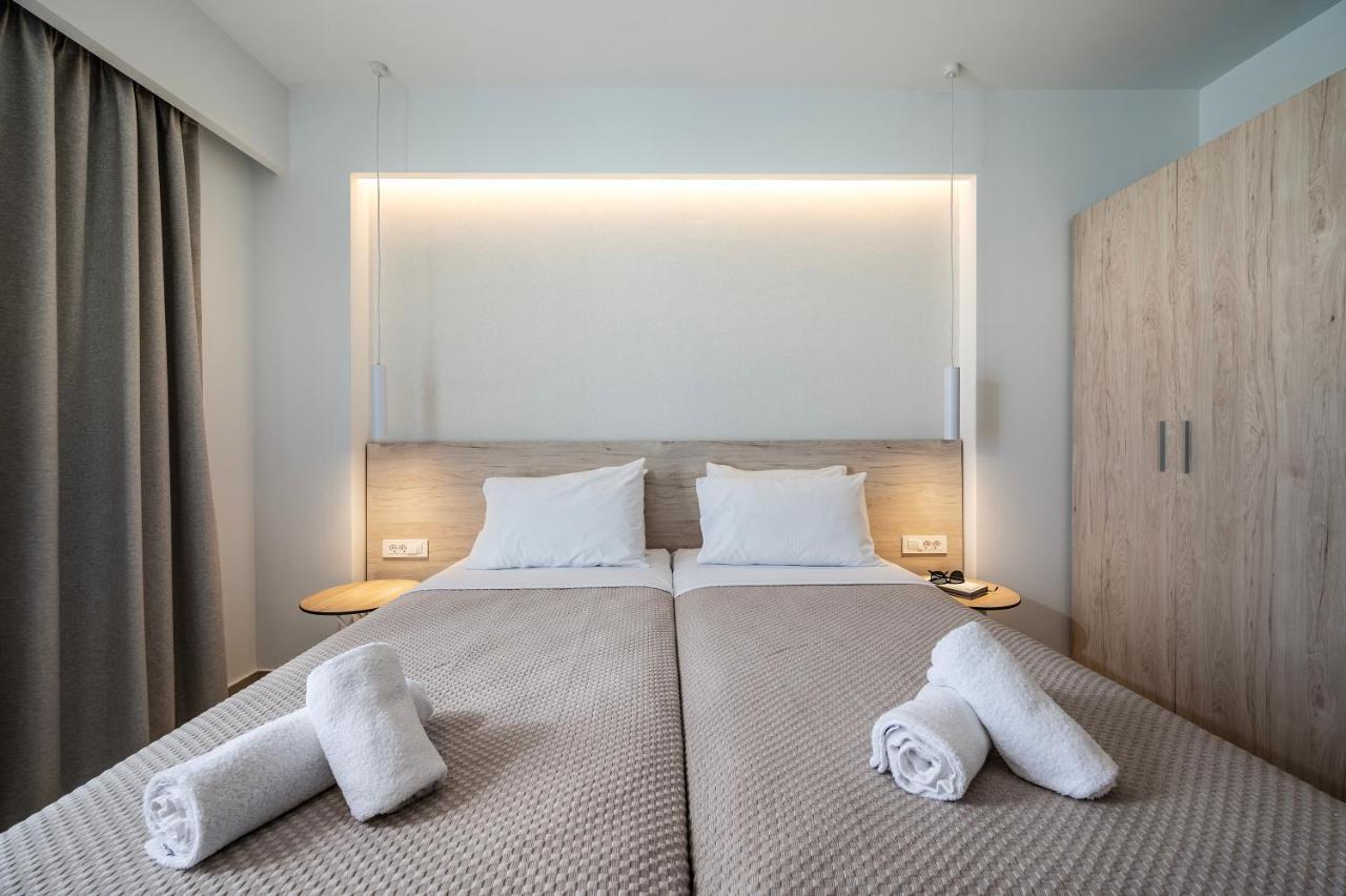 Mythos Suites Hotel Tigkaki  Ngoại thất bức ảnh